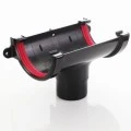 Freeflow Black Half Round