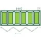 UPVC Double Glazed Made to measure Bi-fold 6 Pane Folding Door