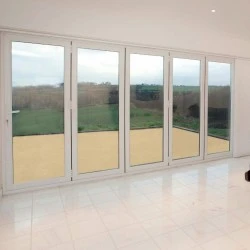UPVC Double Glazed Made to measure Bi-fold 5 Pane Folding Door