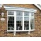 2.4m GRP Bow Window Canopy