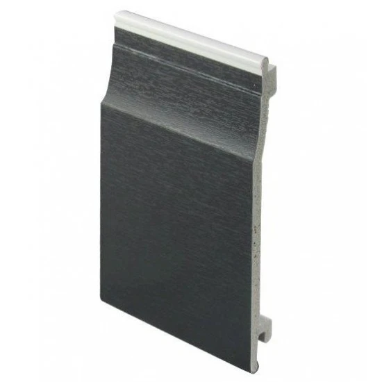 Shiplap Cladding Anthracite UPVC 150 mm X 5 m