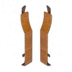 Light Oak Joint Covers 150mm uPVC Light Oak Joint Covers 150mm uPVC
