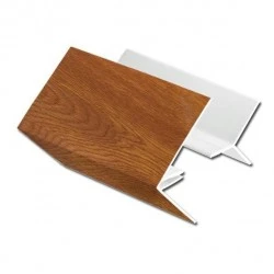 Light Oak uPVC 2-Part External Corner