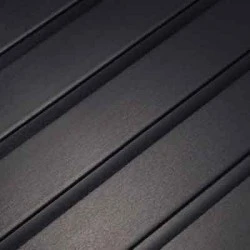 Shiplap Cladding Anthracite UPVC 150 mm X 5 m Shiplap Cladding Anthracite UPVC 150 mm X 5 m