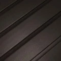 Black ash shiplap cladding