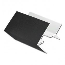 Black Ash 2-Part External Edge Trim Black Ash 2-Part External Edge Trim