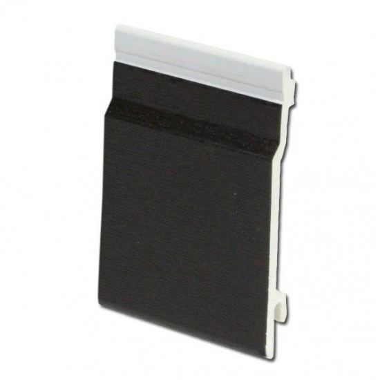 Black Ash uPVC Open-V Cladding 100mm