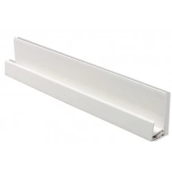 2 Part Universal Edge Trim - White
