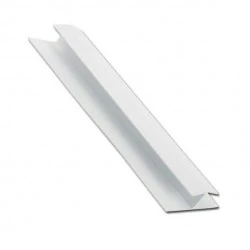 White 16mm H-Section