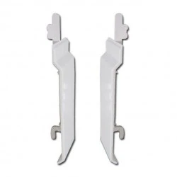 White Open v Cover Joint 100mm