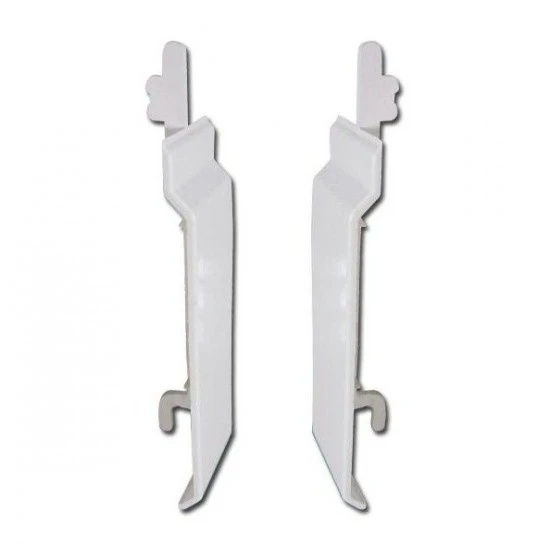 White Open v Cover Joint 100mm