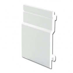 White uPVC Open V Cladding 100mm White uPVC Open V Cladding 100mm