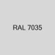 Durasid Light Grey (RAL 7035) Two-Part Lacquered Aluminium Edge Trim 3-metre Length
