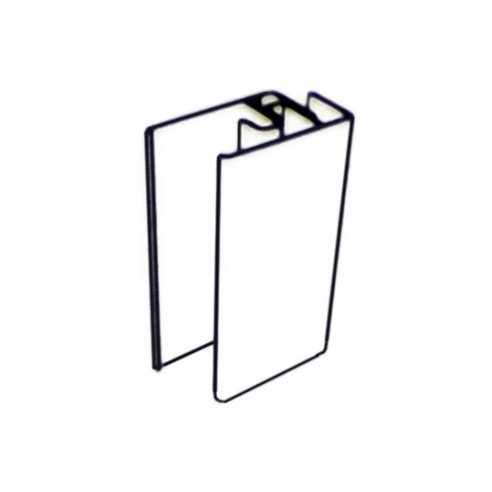 Durasid Silver (SV) Two-Part Lacquered Aluminium Edge Trim 3-metre Length