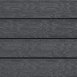 Durasid Anthracite Grey (RAL 7016) Embossed Double Siding 333mm 5-metre Length