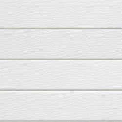 Durasid White (RAL 9010) Embossed Double Siding 333mm 5-metre Length
