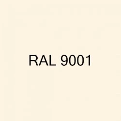 Durasid Cream (RAL 9001) PVC 2-Part Edge Trim 3-metre Length