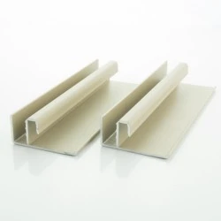 Durasid Silver (SV) Two-Part Lacquered Aluminium Edge Trim 3-metre Length