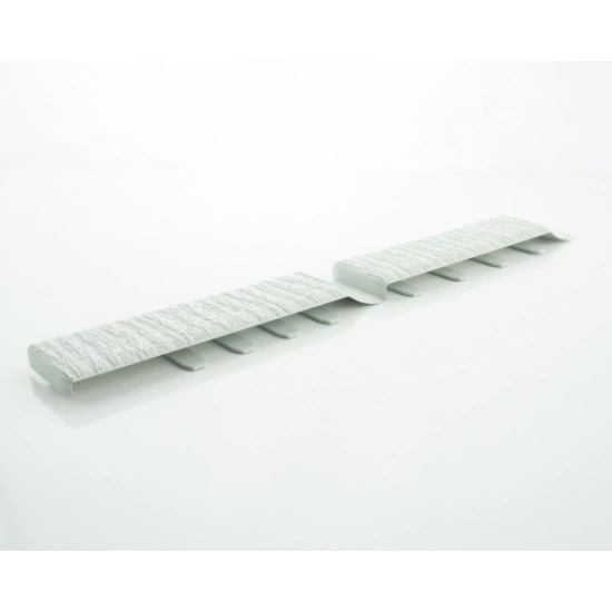 Durasid White (RAL 9010) Shiplap Butt Joint 333mm for Double Sidings