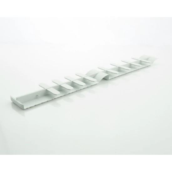 Durasid White (RAL 9010) Shiplap Butt Joint 333mm for Double Sidings