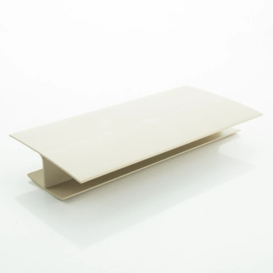 Durasid White (RAL 9010) H-Profile / Joiner 3-metre Length