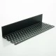 Durasid Vent Strip Ventilation Profile Only in Black 2.5m Length