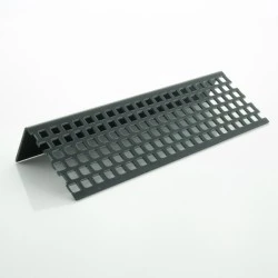Durasid Vent Strip Ventilation Profile Only in Black 2.5m Length
