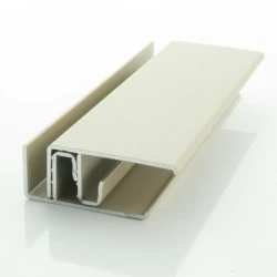 Durasid Camel Two-Part Lacquered Aluminium Edge Trim 3-metre Length