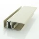 Durasid Cedar (CD) Two-Part Lacquered Aluminium Edge Trim 3-metre Length
