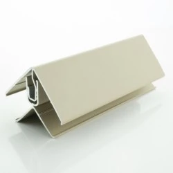 Durasid Camel Two-Part Lacquered Aluminium Internal or External Corner 3-metre Length
