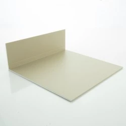 Durasid Camel Lacquered Aluminium Corner Profile 50mm x 150mm x 3-metre