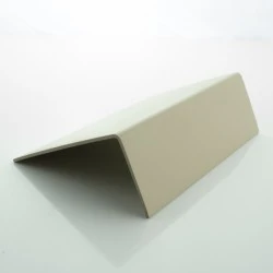 Durasid Cream (RAL 9001) uPVC Corner Profile / Angle 50mm X 100mm X 3-metre