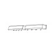 Durasid White (RAL 9010) Shiplap Butt Joint 333mm for Double Sidings
