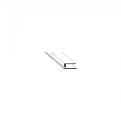 Durasid Sand (RAL 1015) PVC 2-Part Edge Trim 3-metre Length