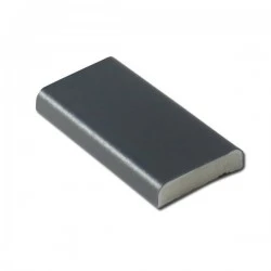 D-Section 25mm Window Trim Dark Grey Matte 5m