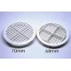 White 68mm Round Disc Vent