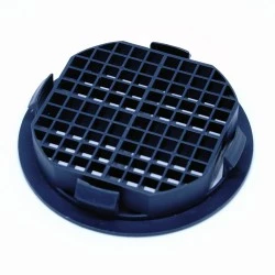 Anthracite Grey Dark Grey 68 mm Round Soffit Vent Disc Vent Push In
