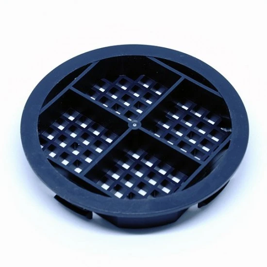 Anthracite Grey Dark Grey 68 mm Round Soffit Vent Disc Vent Push In