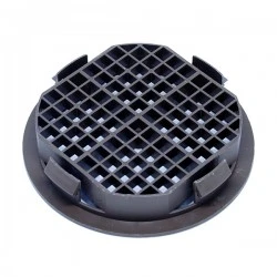 Brown 68mm Round Disc Vent