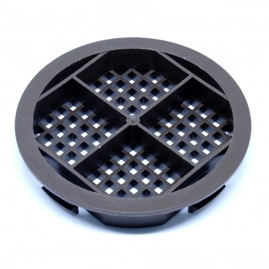 Brown 68mm Round Disc Vent