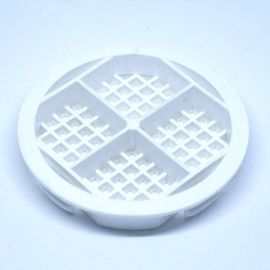 White 68mm Round Disc Vent