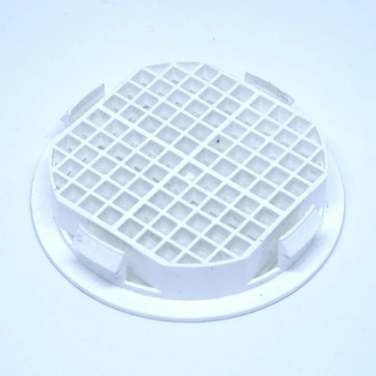 White 68mm Round Disc Vent