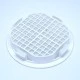 White 68mm Round Disc Vent