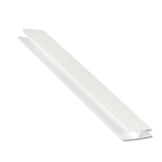 H-Section Soffit Joint Trim 5m Foiled White H-Section Soffit Joint Trim 5m Foiled White
