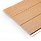 300mm Hollow Soffit Board Tongue & Groove - Irish Oak - uPVC