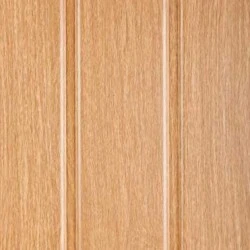 300mm Hollow Soffit Board Tongue & Groove - Irish Oak - uPVC