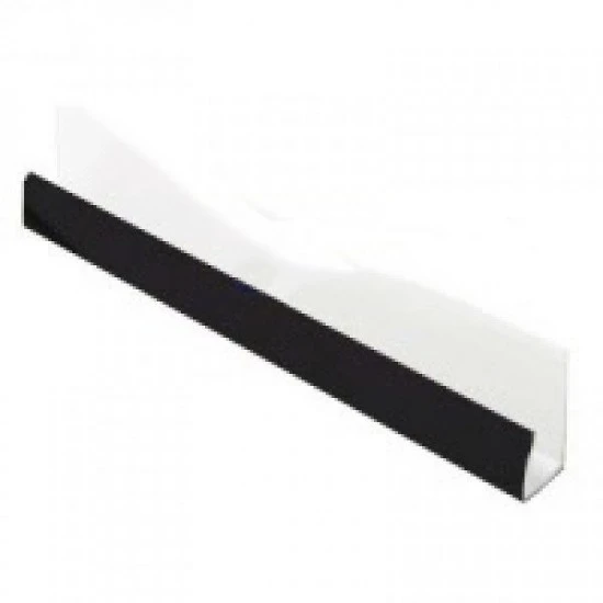 Plain Black J / Edge / Starter Trim - 10mm for Hollow Soffit