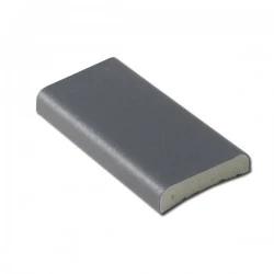 D-Section 25mm Window Trim Slate Grey 5m