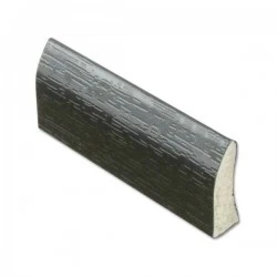 20mm Edge Fillet Trim - Black Ash - uPVC