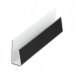 Black Ash  Soffit J Trim